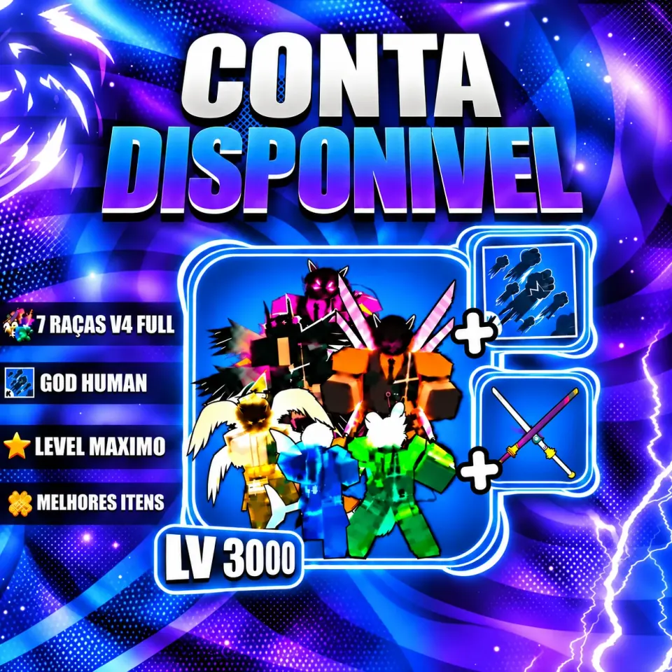 『 🧬 』 7 RAÇAS V4 FULL + GODHUMAN + LEVEL MÁX