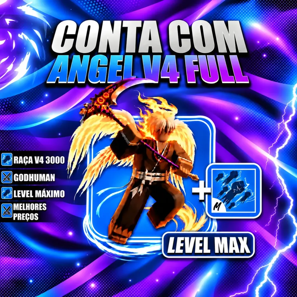 『 🧬 』 ANGEL V4 FULL + GODHUMAN + LEVEL MÁX