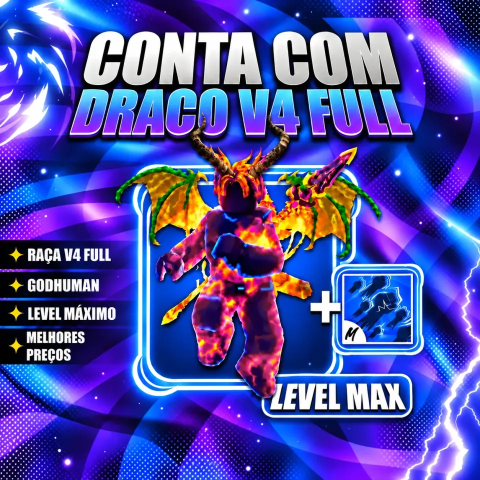 『 🧬 』 DRACO V4 FULL + GODHUMAN + LEVEL MÁX