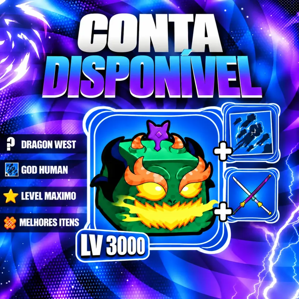 『 🐉 』 DRAGON WEST + GODHUMAN + LEVEL MÁX