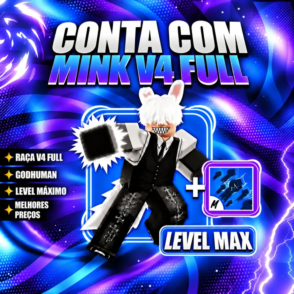 『 🧬 』 MINK V4 FULL + GODHUMAN + LEVEL MÁX