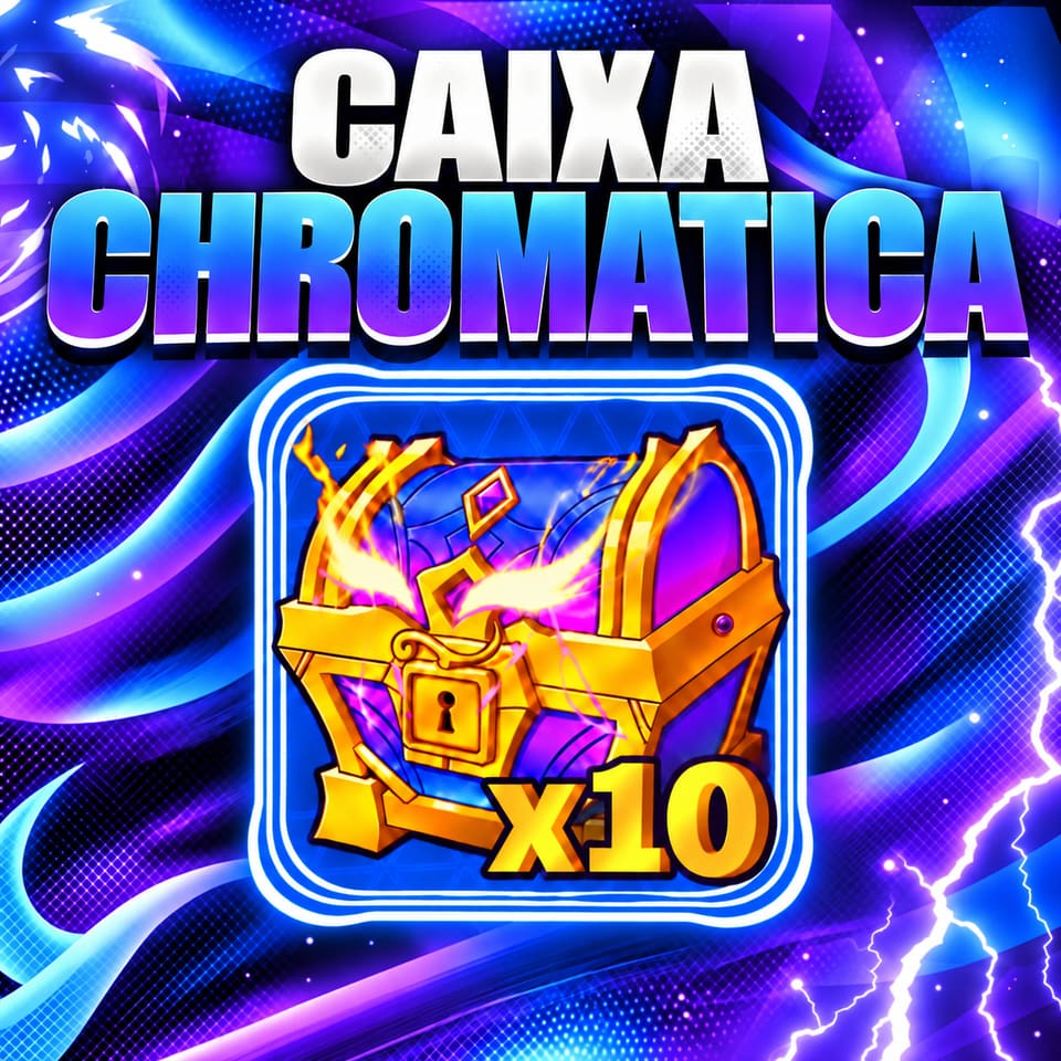 『 📦 』 10 CAIXAS CROMÁTICAS + DIRETO NA CONTA