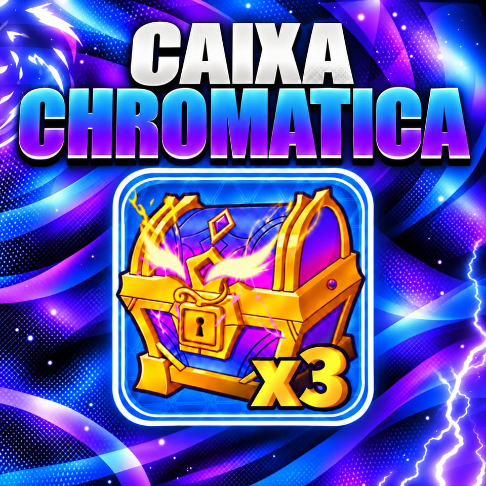 『 📦 』 3 CAIXAS CROMÁTICAS + DIRETO NA CONTA