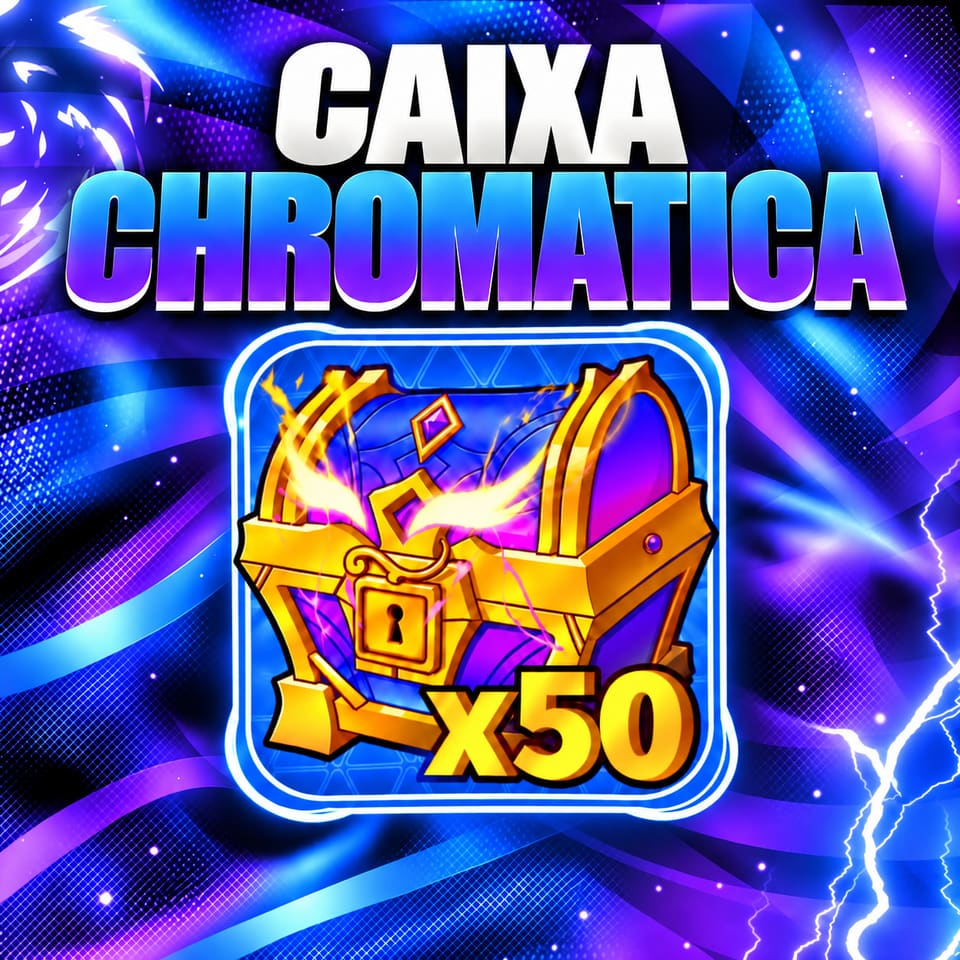 『 📦 』 50 CAIXAS CROMÁTICAS + DIRETO NA CONTA